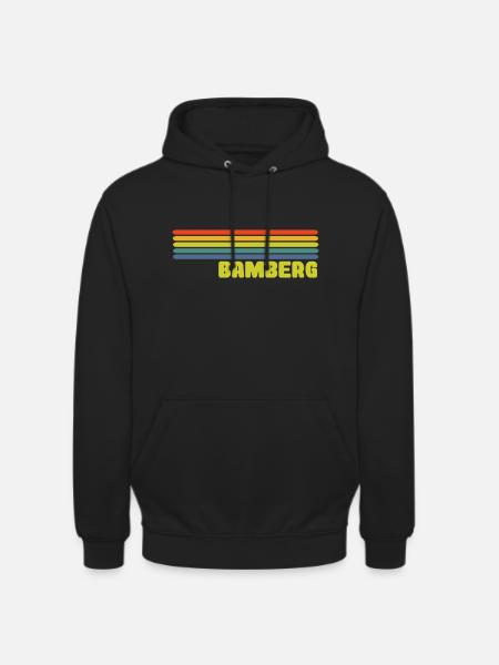 Bamberg - Unisex Hoodie - Schwarz