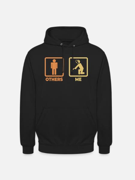 Lustiger Schweißer - Unisex Hoodie - Schwarz