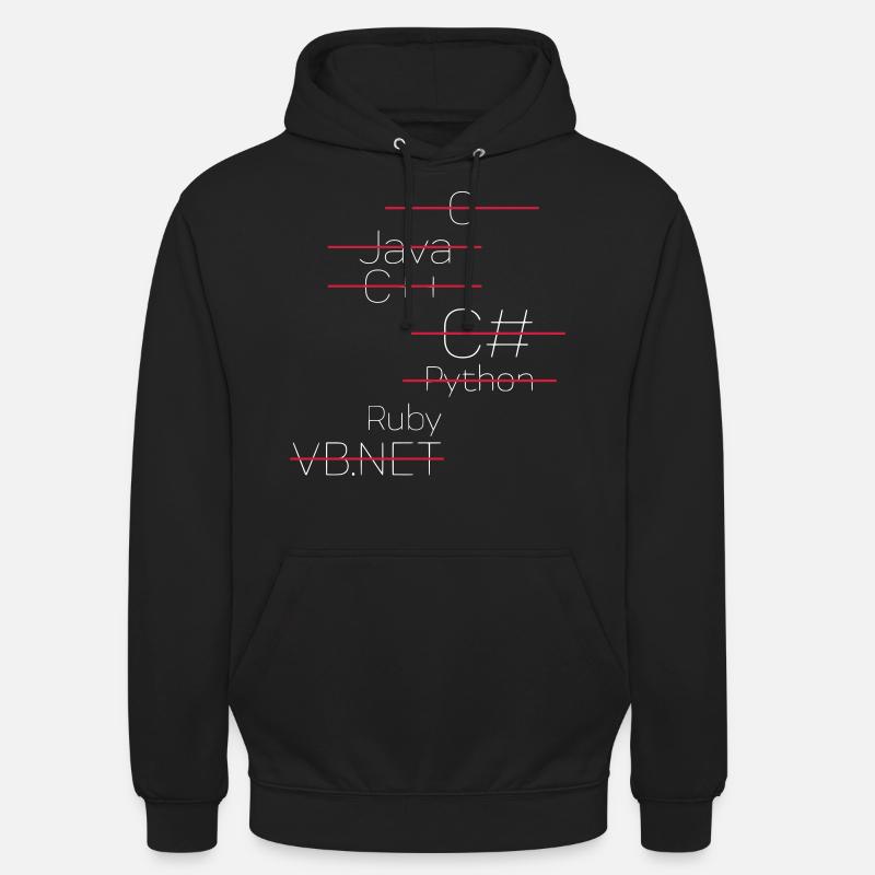RUBY / RUBY ON RAILS - Unisex Hoodie - black