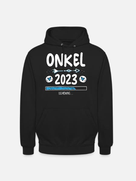 Onkel 2023 Loading - Unisex Hoodie - Schwarz