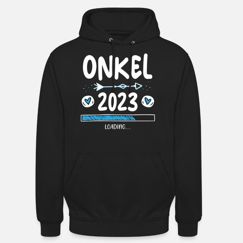 Onkel 2023 Loading - Unisex Hoodie - Schwarz