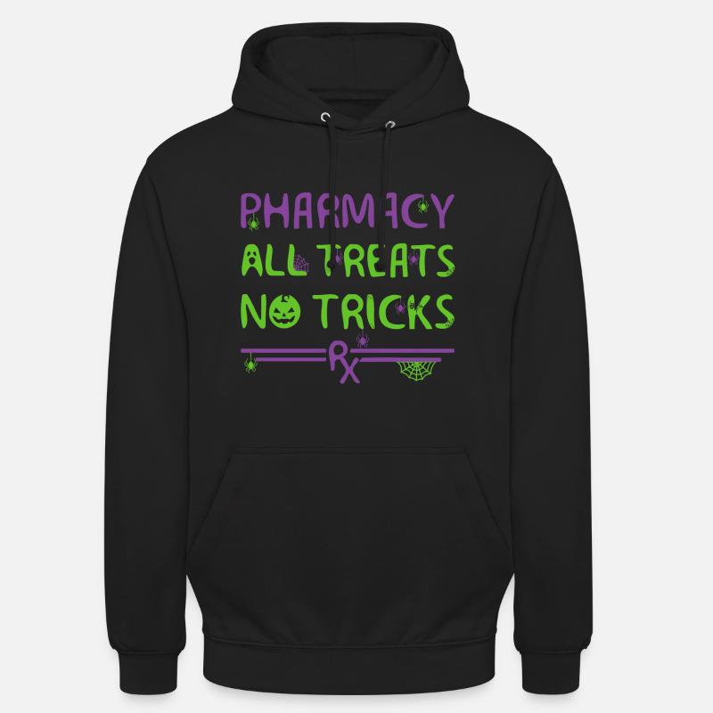 Pharmacie Halloween - Sweat-shirt à capuche unisexe - noir