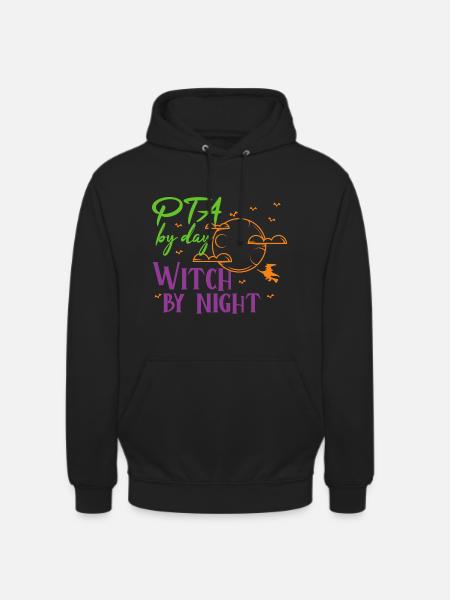 PTA Halloween | Witch by night - Unisex Hoodie - black