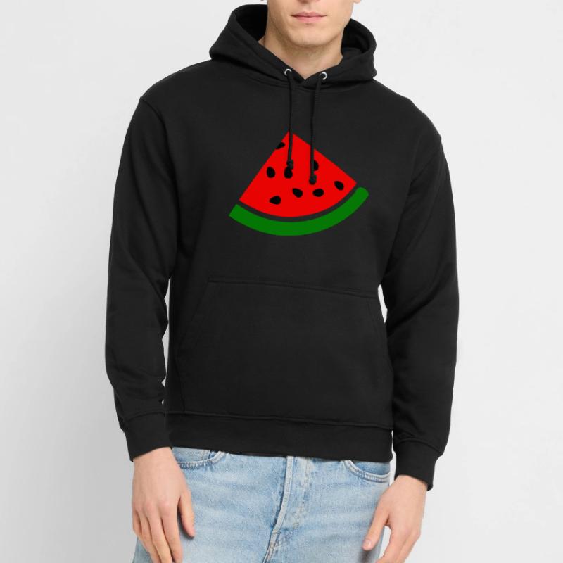 Melon pastèque Sweat-shirt à capuche unisexe