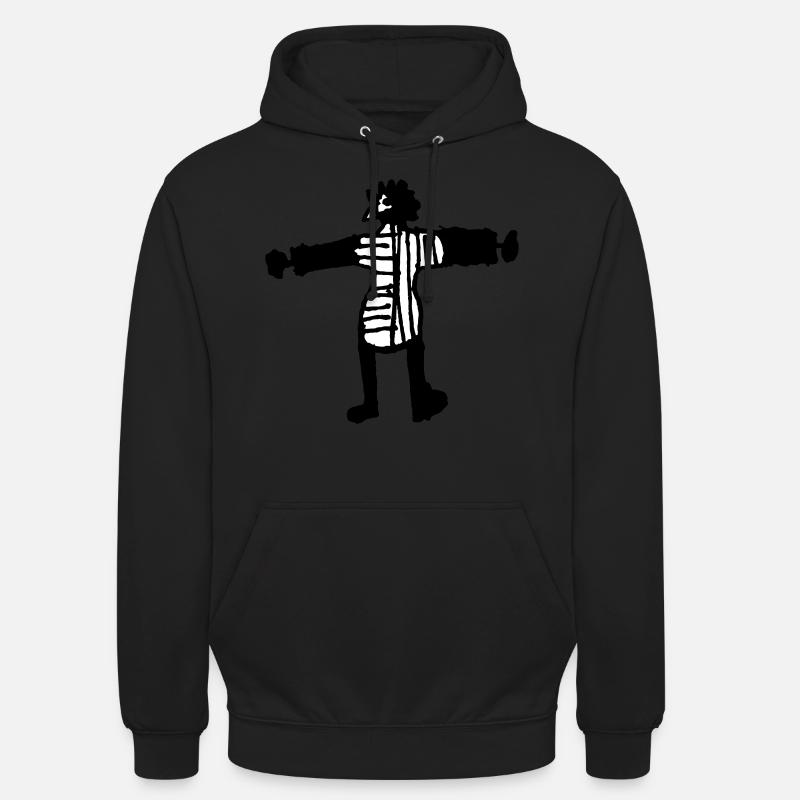 Gockel - Sweat-shirt à capuche unisexe - noir