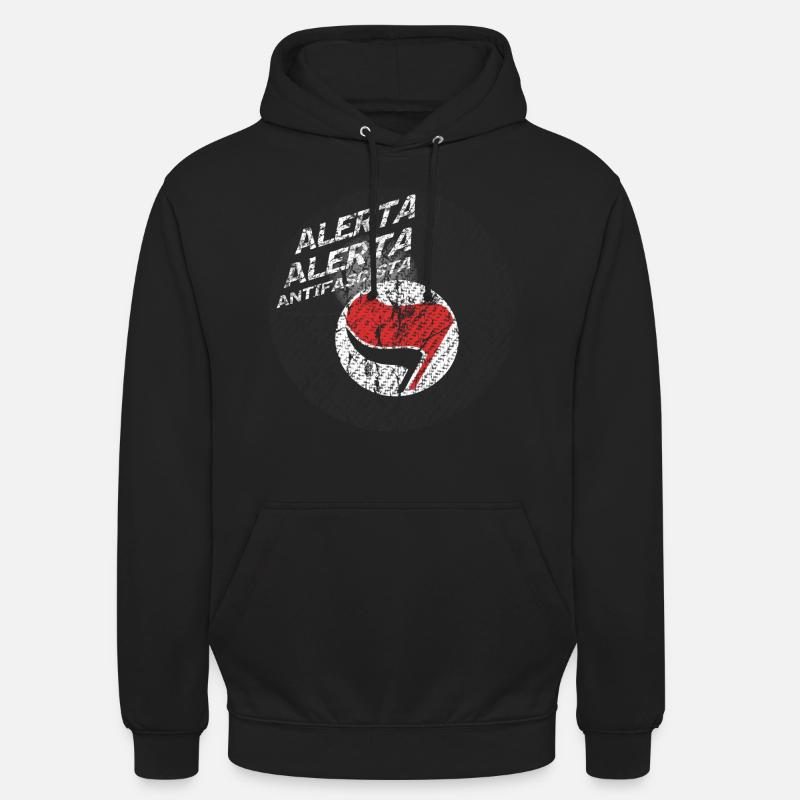 billard antifa - Sweat-shirt à capuche unisexe - noir