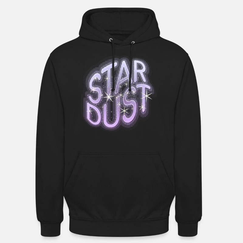 STAR DUST 1 ROSA - Unisex Hoodie - Schwarz