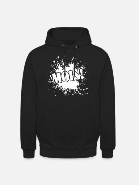Moin - Unisex Hoodie - Schwarz