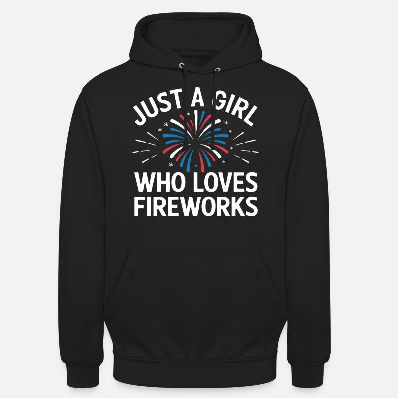 Pyrotechnics Fireworks Pyrotechnics - Unisex Hoodie - black