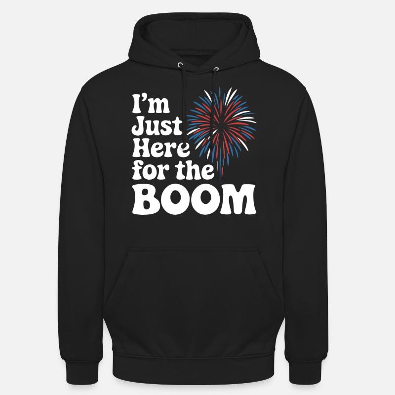 Pyrotechnie Feux d’artifice Pyrotechnie - Sweat-shirt à capuche unisexe - noir