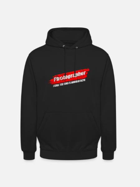 Fotograf - Unisex Hoodie - Schwarz
