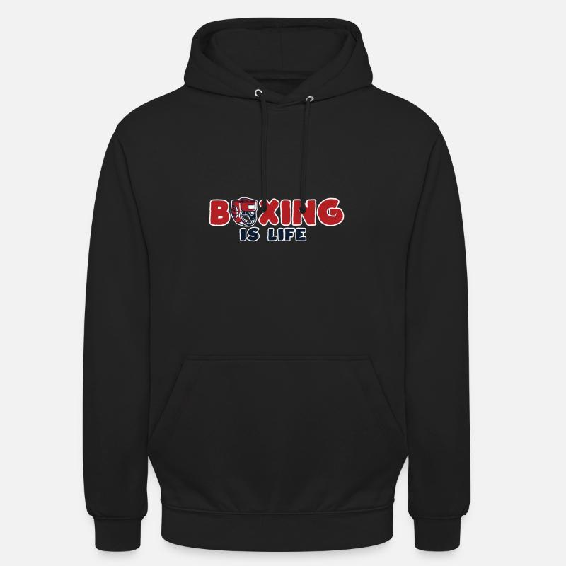 Boxen - Unisex Hoodie - Schwarz