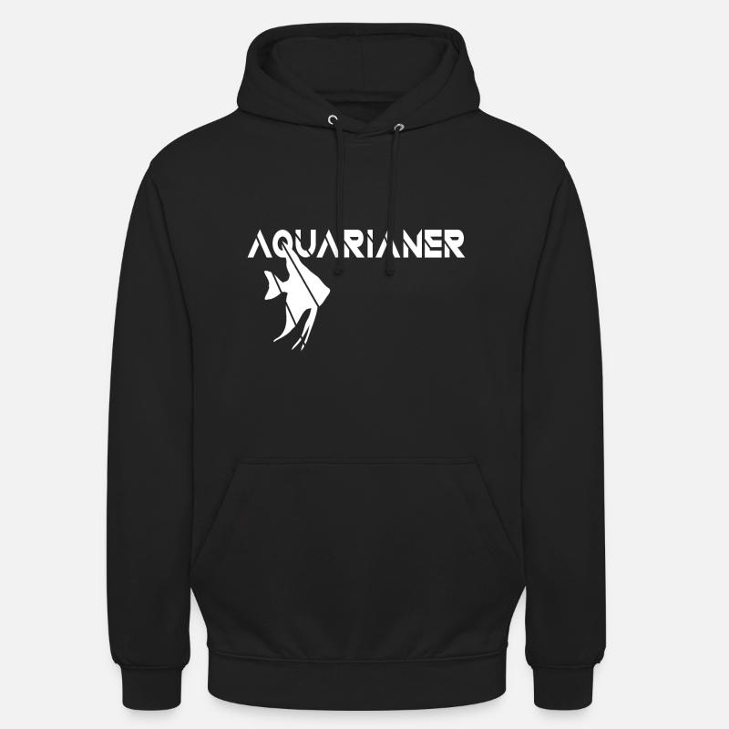 aquariophile - Sweat-shirt à capuche unisexe - noir