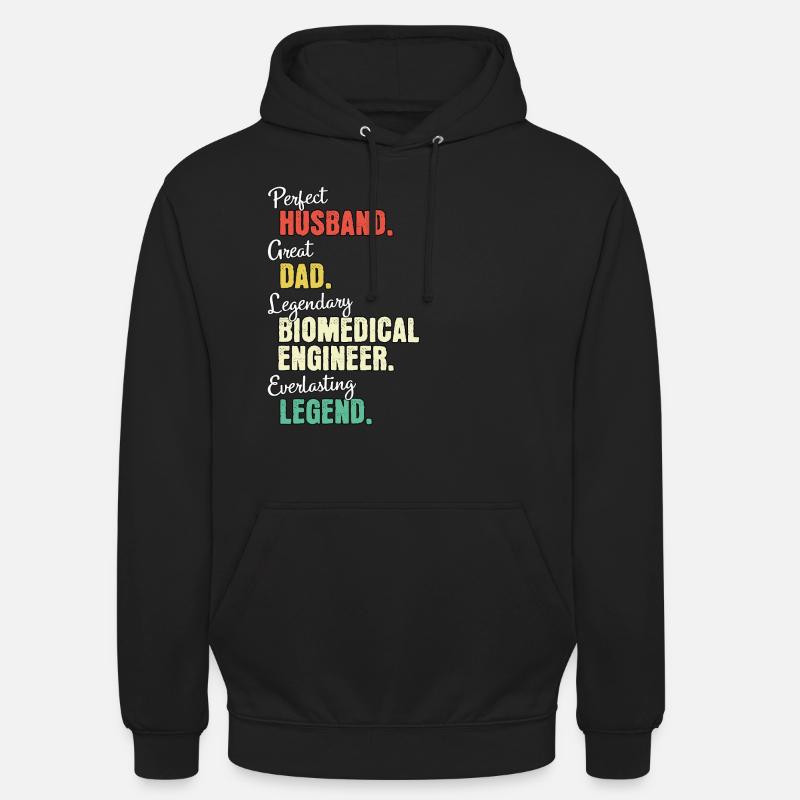 Biomedical Engineer Dad - Unisex Hoodie - black
