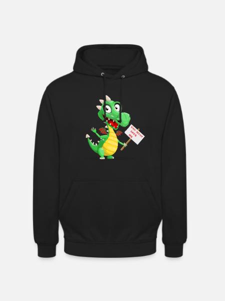 Good mood Dragon - Unisex Hoodie - black