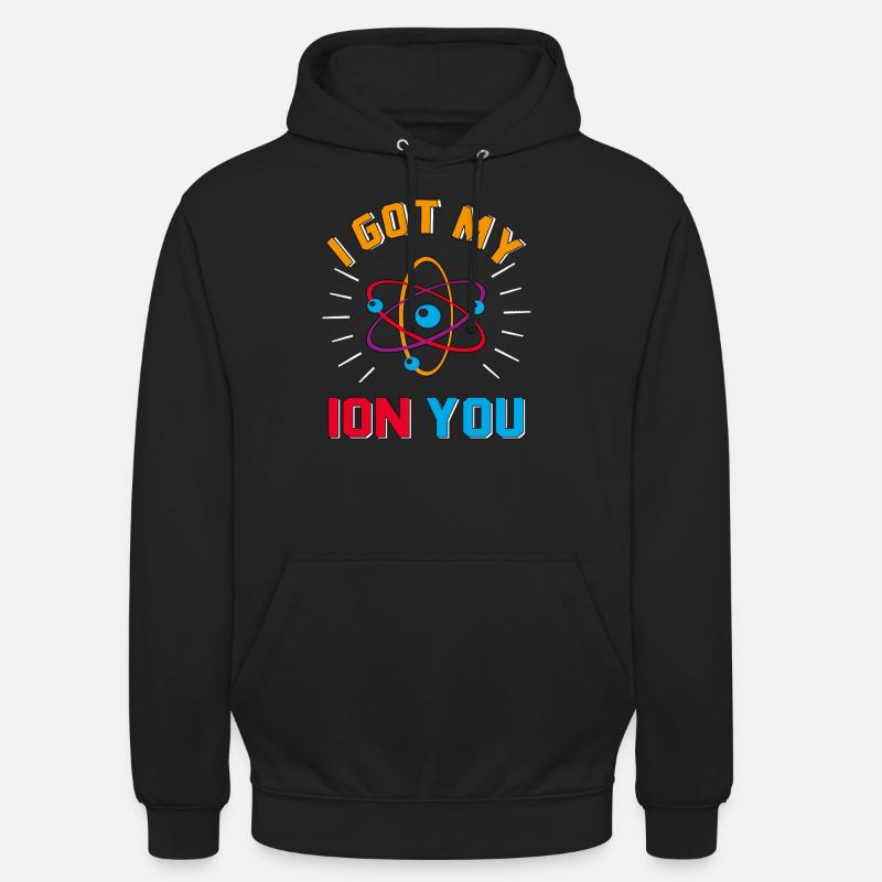 Atome Atome Moleel - Sweat-shirt à capuche unisexe - noir