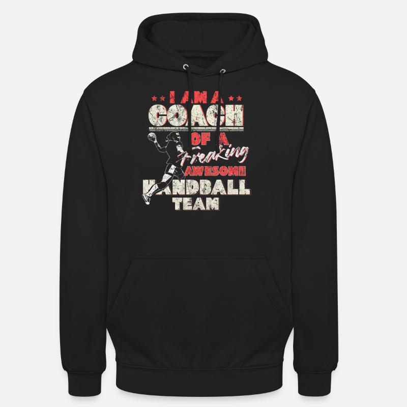 Trainer Handball - Unisex Hoodie - Schwarz
