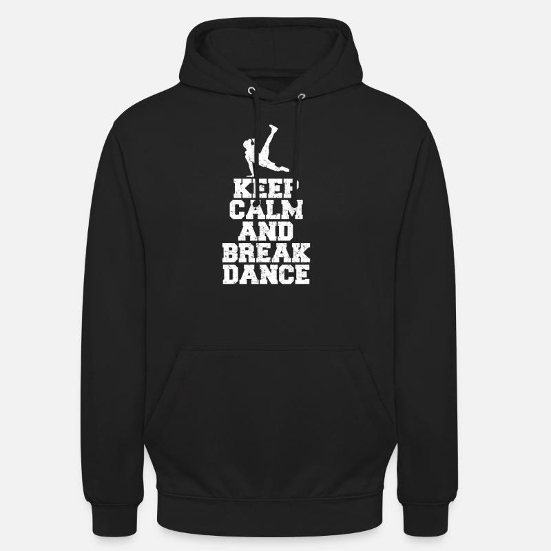Bboy breakdance danseur de breakdance - Sweat-shirt à capuche unisexe - noir
