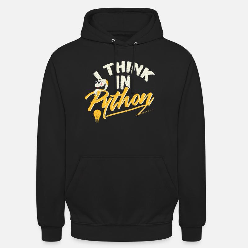 Python Programmierer - Unisex Hoodie - black
