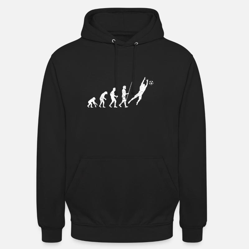 Goalkeeper Evolution - Unisex Hoodie - black