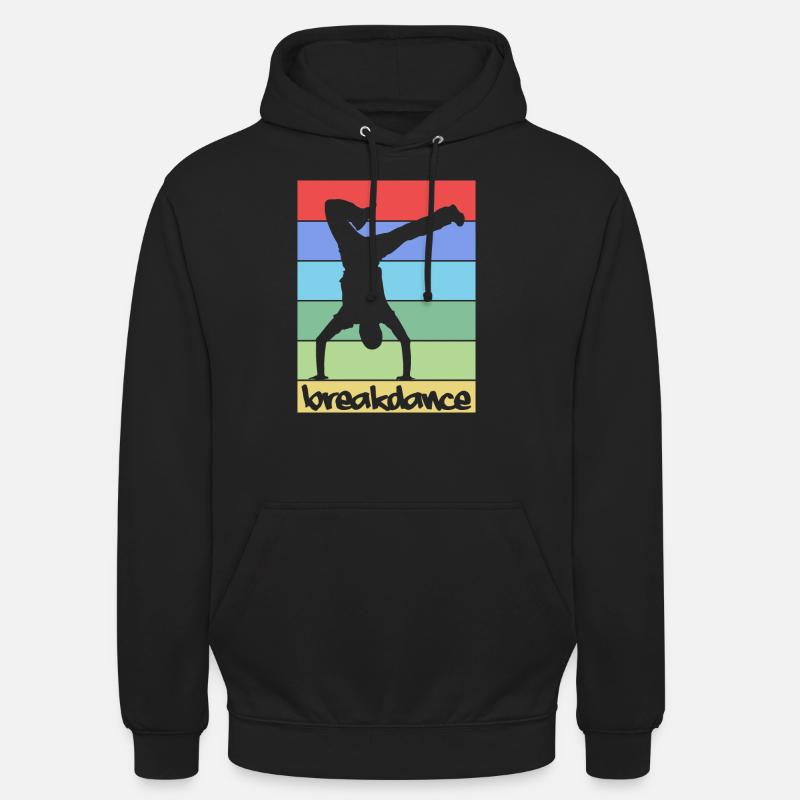 Breakdance Breakdancing - Sweat-shirt à capuche unisexe - noir