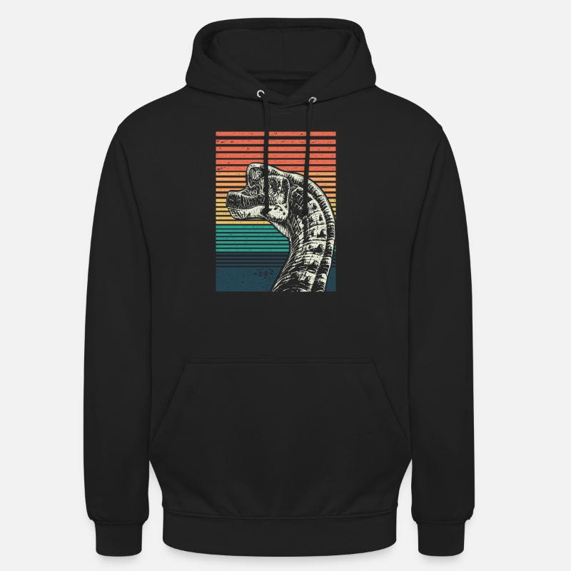 Brachiosaurus - Sweat-shirt à capuche unisexe - noir