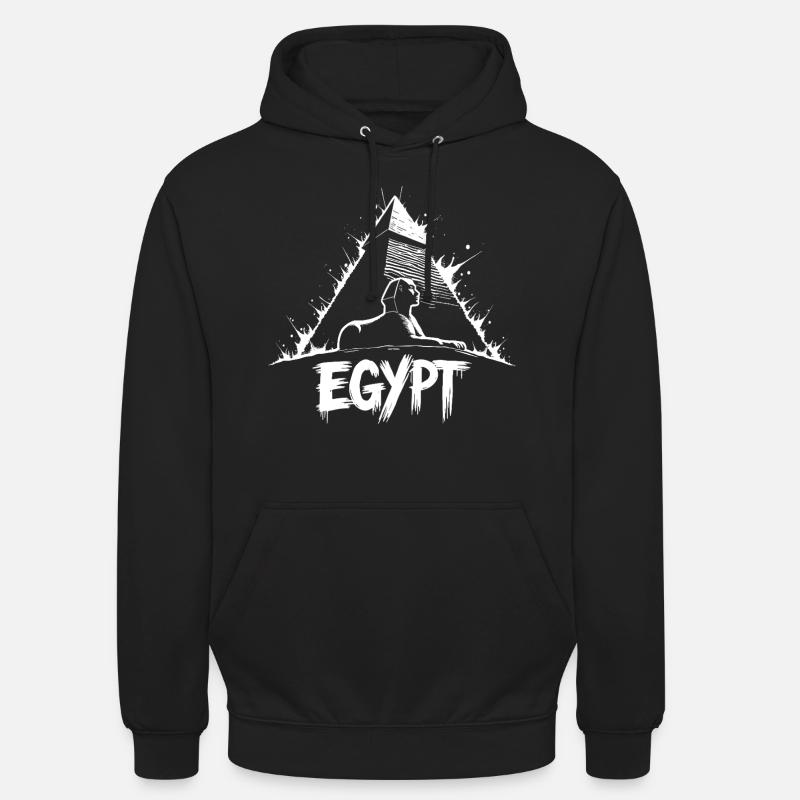 Ägypten Sphinx Pyramide - Unisex Hoodie - Schwarz
