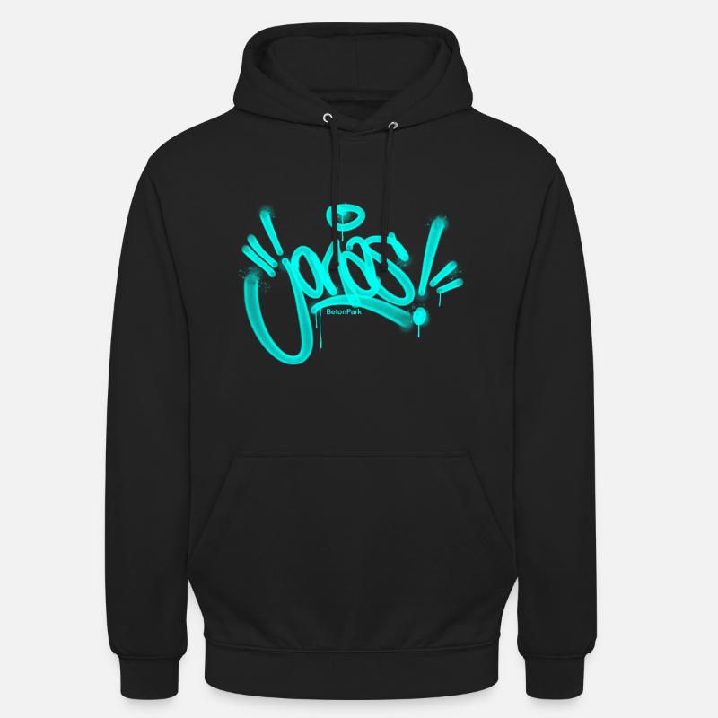 Jonas Name In Graffiti Style - Unisex Hoodie - Schwarz