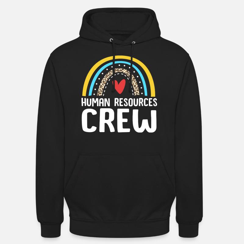 Responsable RH - Sweat-shirt à capuche unisexe - noir