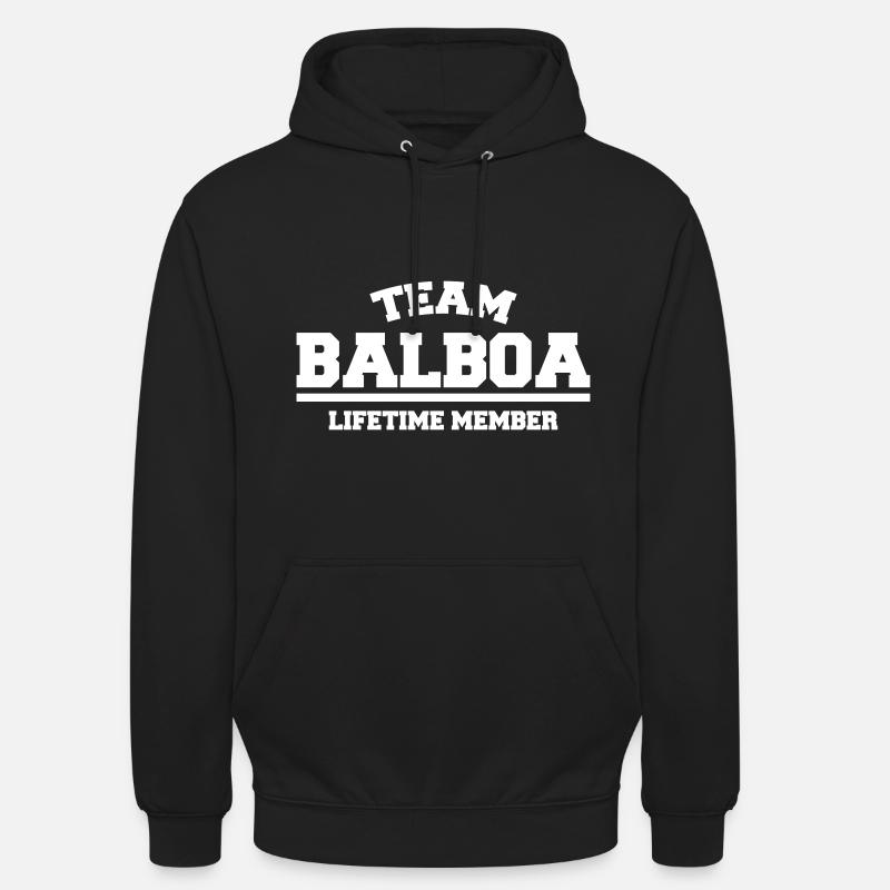 team balboa - Unisex Hoodie - Schwarz