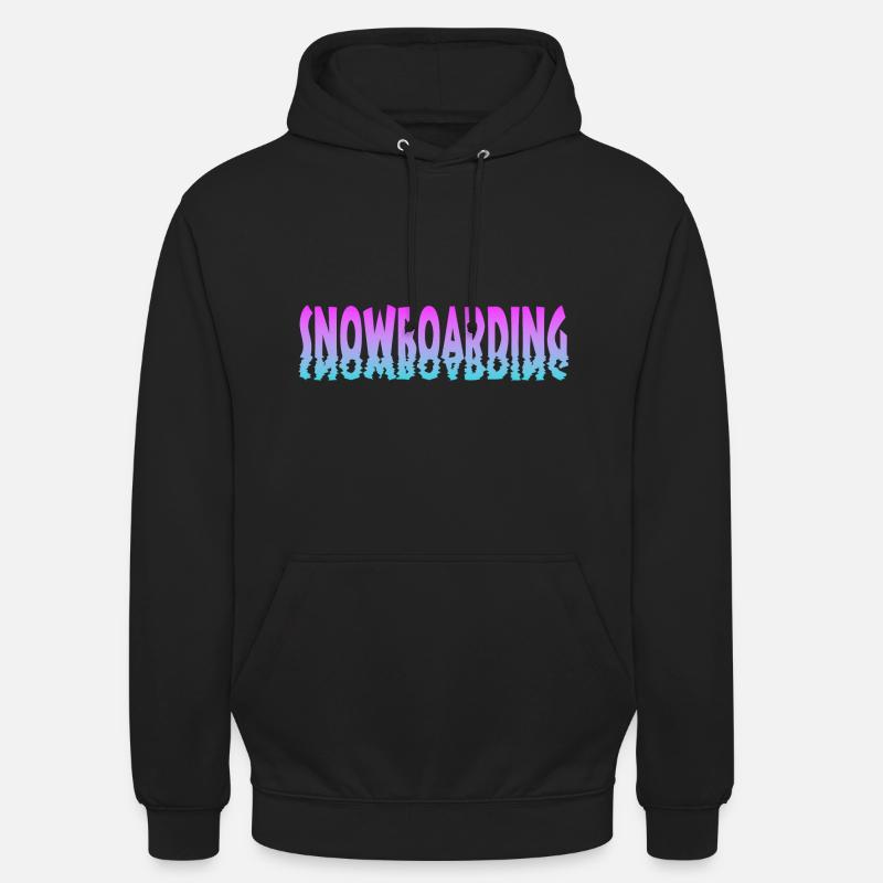 snowboarding - Unisex Hoodie - Schwarz
