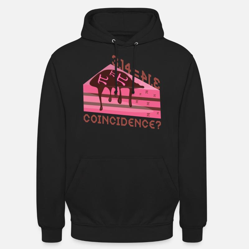 Math 3,14 = Pie - Coincidence? Pi - Unisex Hoodie - Schwarz