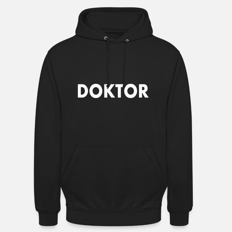 Doktor - Unisex Hoodie - Schwarz