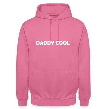 Daddy cool - Unisex-hettegenser - rosa - Foran - Alina (178cm) & Michal (187cm)