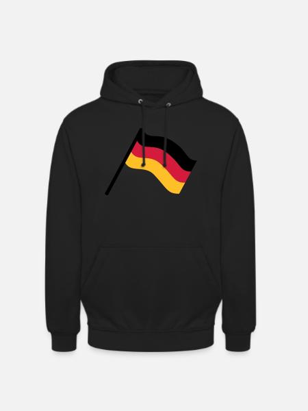 Germany flag - Unisex Hoodie - black