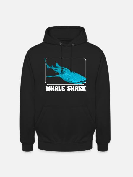 Whale shark - Unisex Hoodie - black