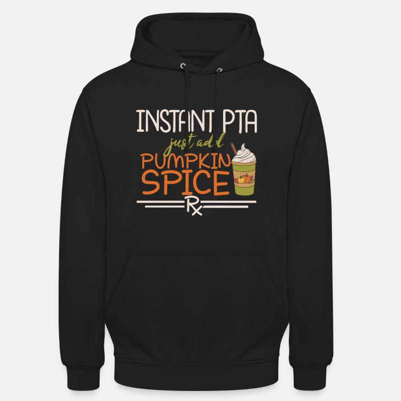 PTA Instantané | Pharmacie - Sweat-shirt à capuche unisexe - noir