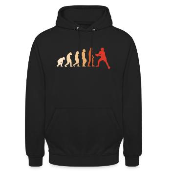 Sport Evolution Ultimate Frisbee - Sweat-shirt à capuche unisexe - noir - Devant - Alina (178cm) & Michal (187cm)