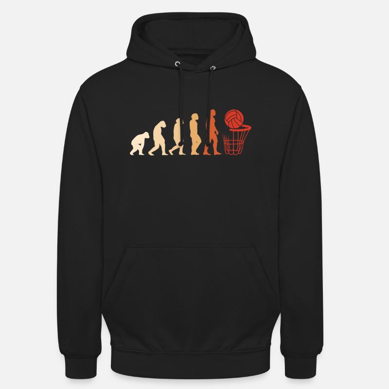 Sport Evolution Netball - Sweat-shirt à capuche unisexe - noir