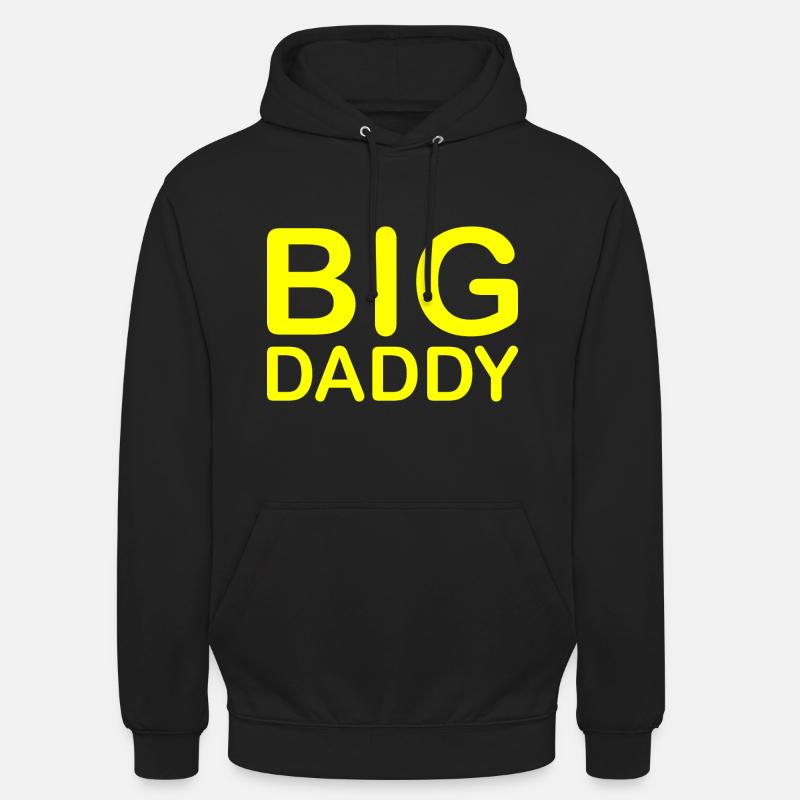 BIG DADDY - Sweat-shirt à capuche unisexe - noir