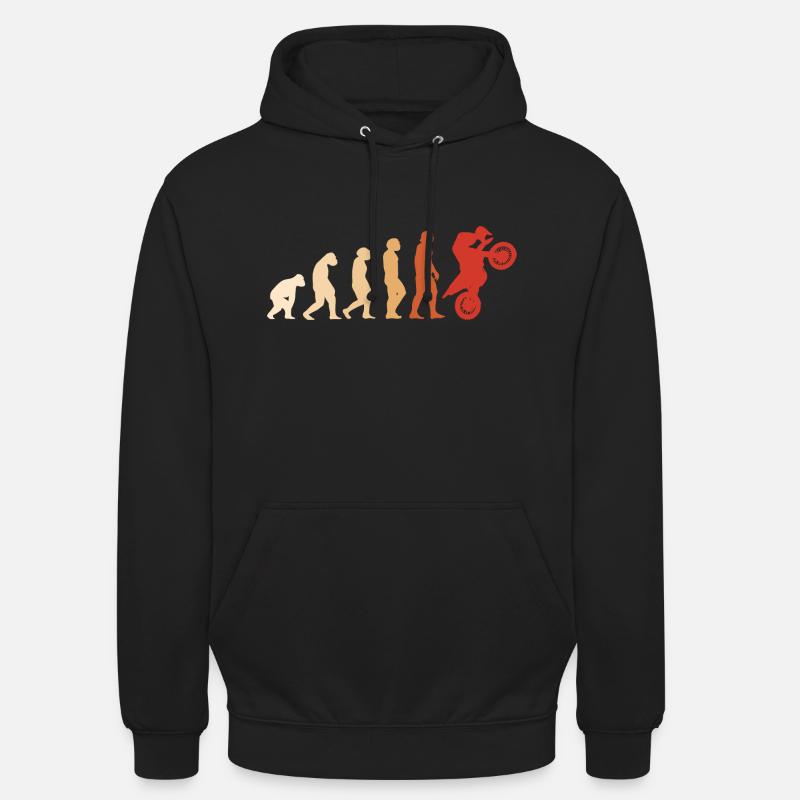 Sport Evolution Motocross - Sweat-shirt à capuche unisexe - noir