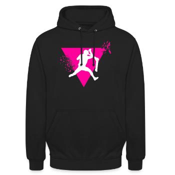 scooter - Unisex Hoodie - Schwarz - Vorne - Alina (178cm) & Michal (187cm)