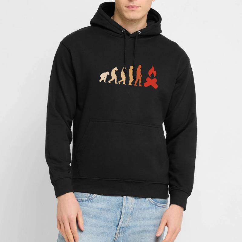 Camper Evolution Camping Unisex Hoodie
