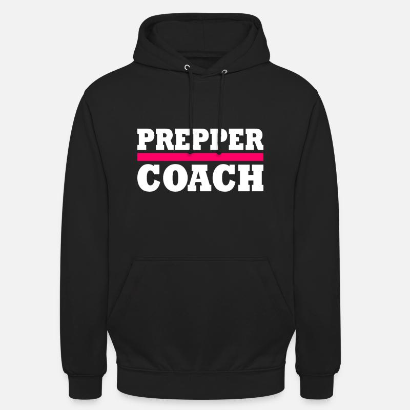Prepper - Sweat-shirt à capuche unisexe - noir