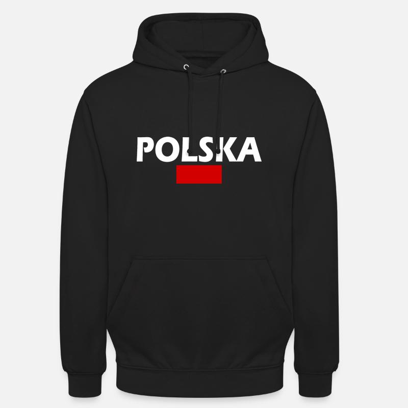 Polen - Unisex Hoodie - Schwarz