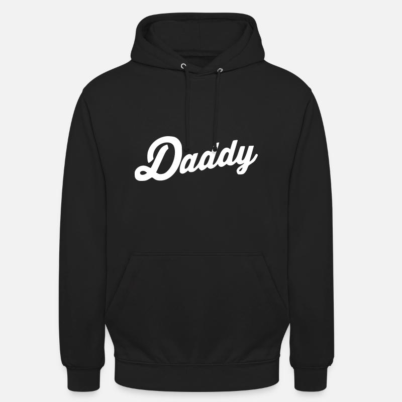 Daddy - Luvtröja unisex - svart