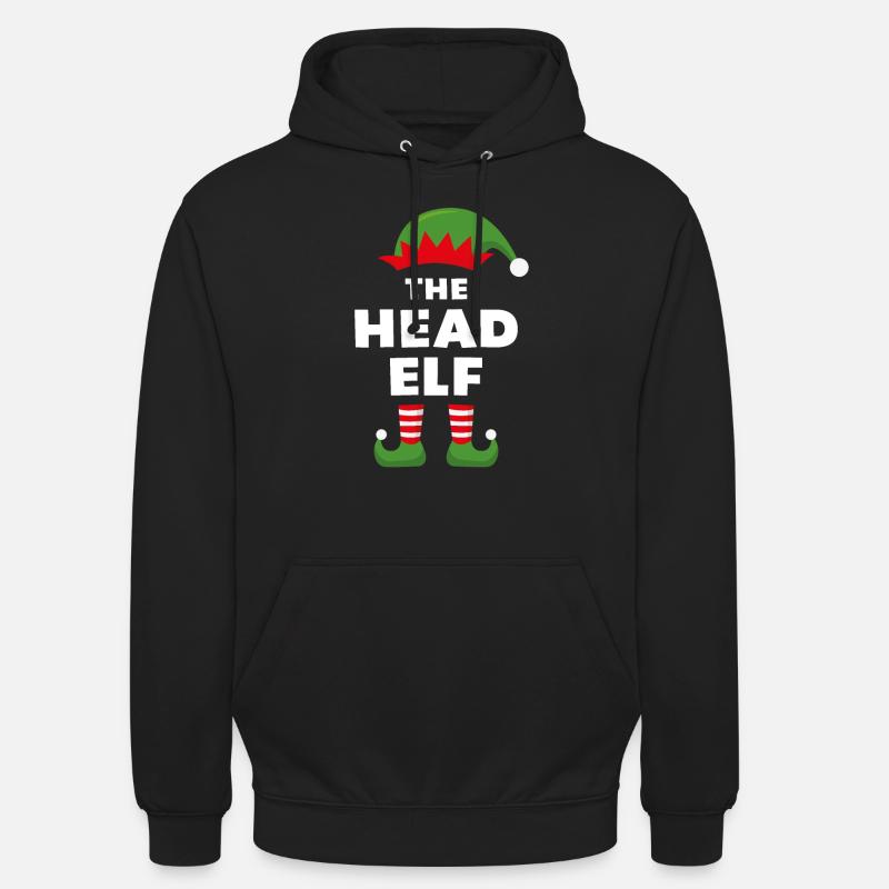 Le chef elfe - Sweat-shirt à capuche unisexe - noir