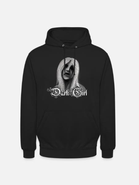 Dark Girl Gothic - Unisex Hoodie - black