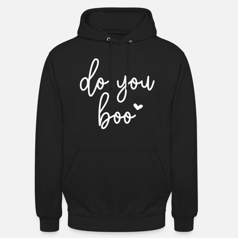 Do You Boo - Unisex Hoodie - black
