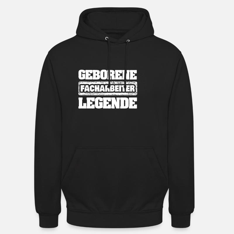 Facharbeiter - Unisex Hoodie - Schwarz